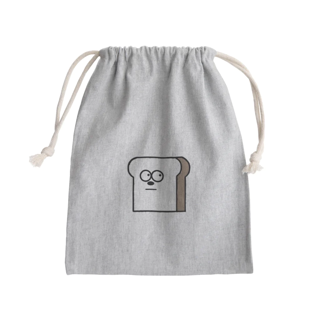 wanioの食ぱんくん Mini Drawstring Bag