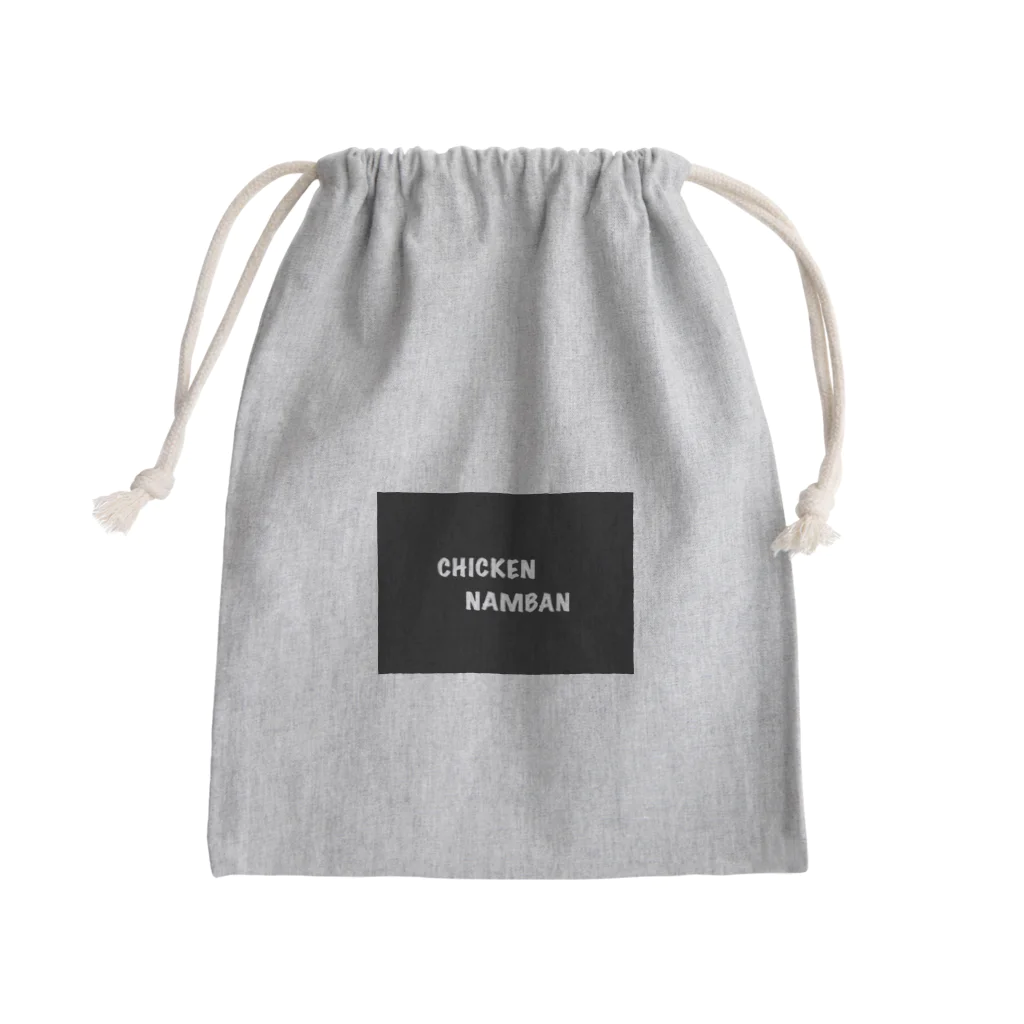 チキン南蛮協会会長のチキン南蛮ロゴ Mini Drawstring Bag