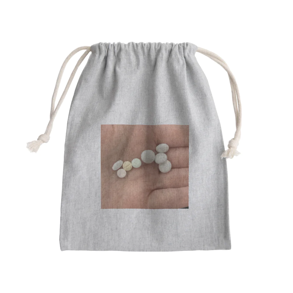 倫敦屋のよい子はマネしないでね Mini Drawstring Bag