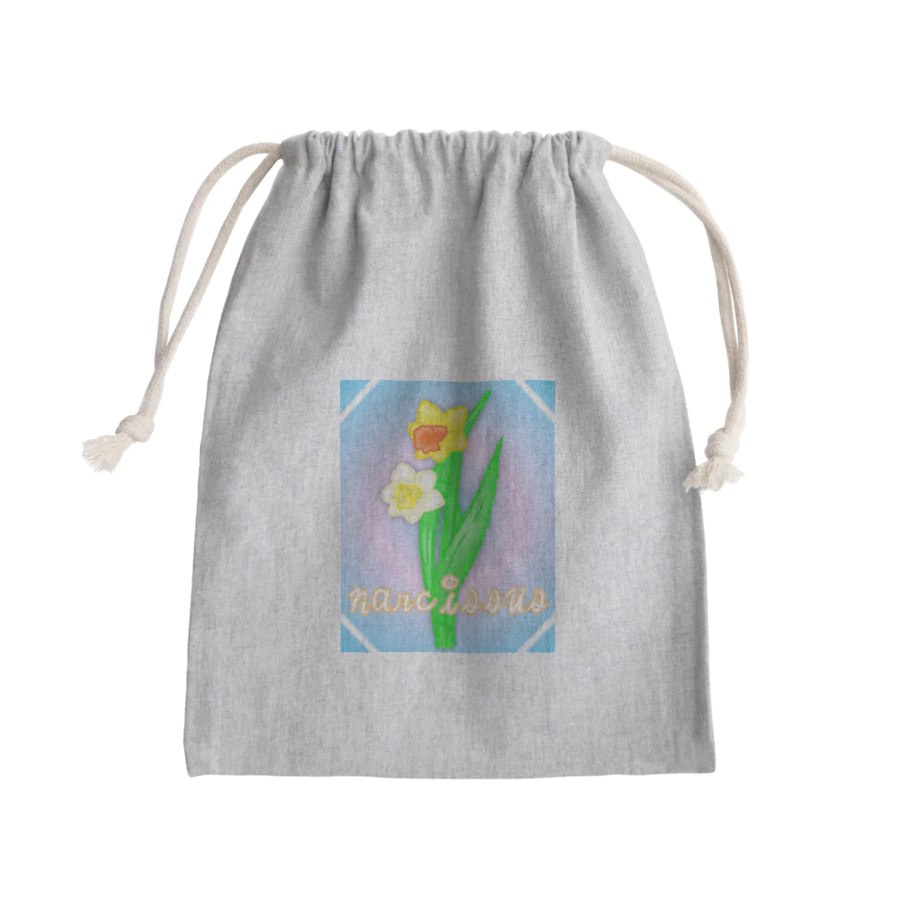 Lily bird（リリーバード）のnarcissus 水仙 Mini Drawstring Bag