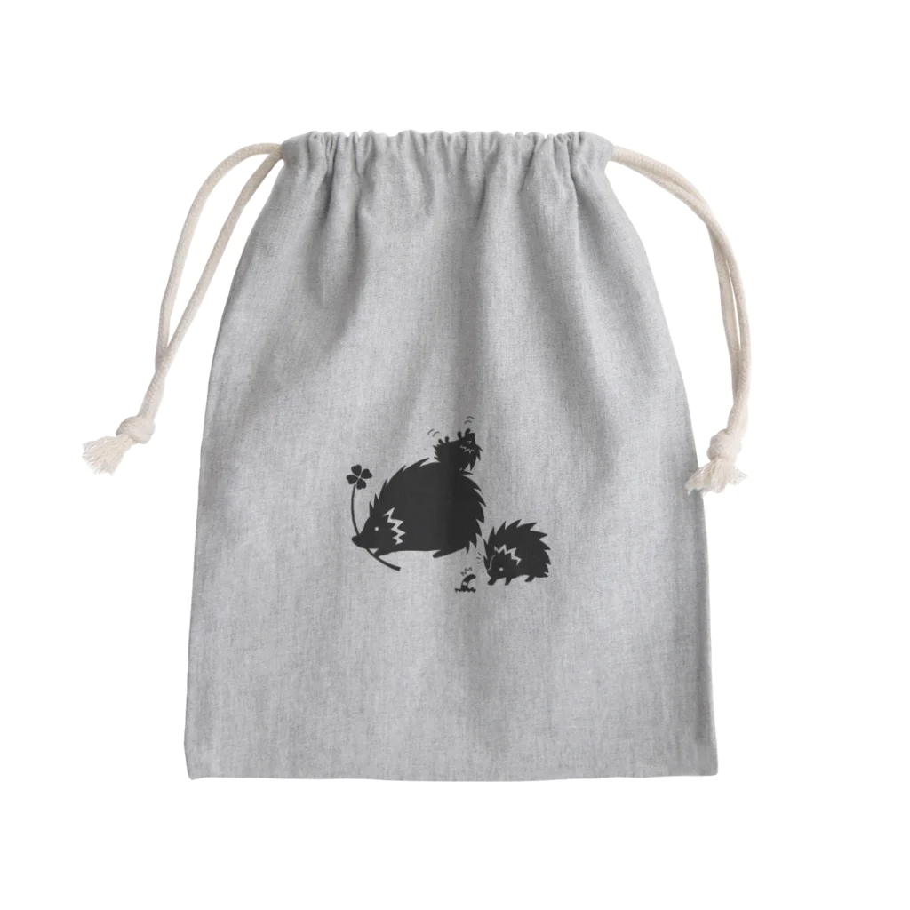 rupianのハリネズネ's「お散歩」 Mini Drawstring Bag