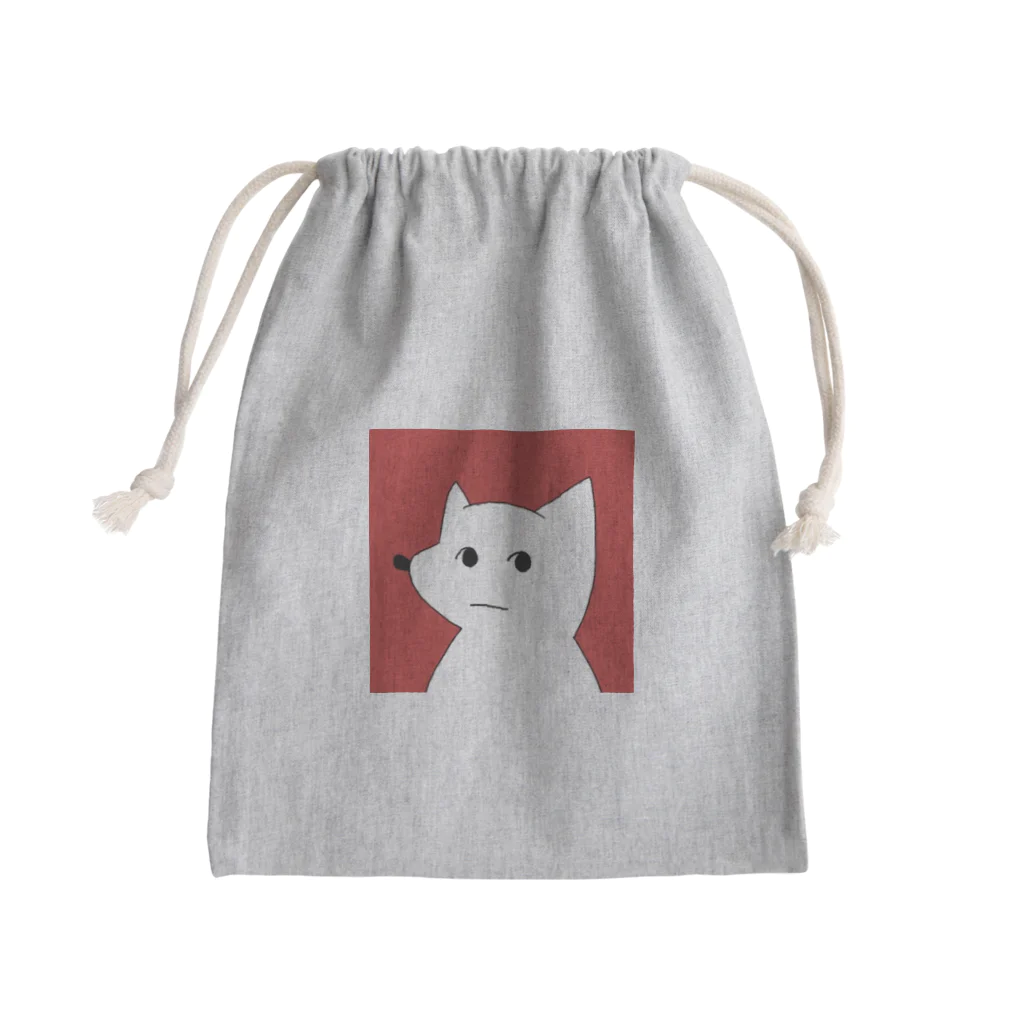 いぬいくんのお店のいぬいくん Mini Drawstring Bag