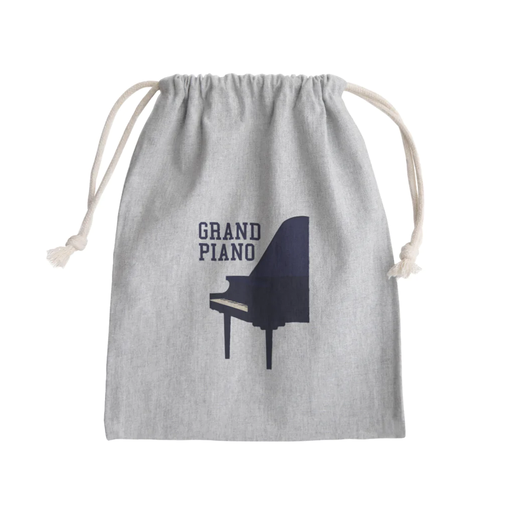 DRIPPEDのGRAND PIANO-グランドピアノ- Mini Drawstring Bag