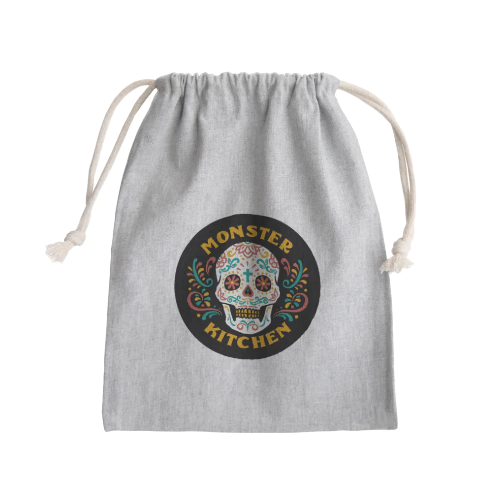 モンスターキッチンのモンスターキッチンシュガースカル Mini Drawstring Bag