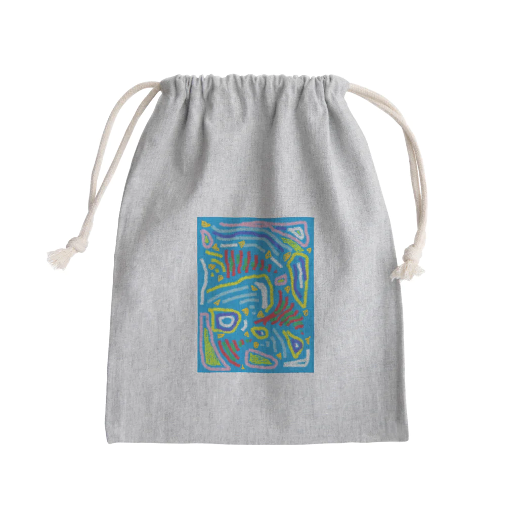 ブルーGTのブルーオーシャン Mini Drawstring Bag