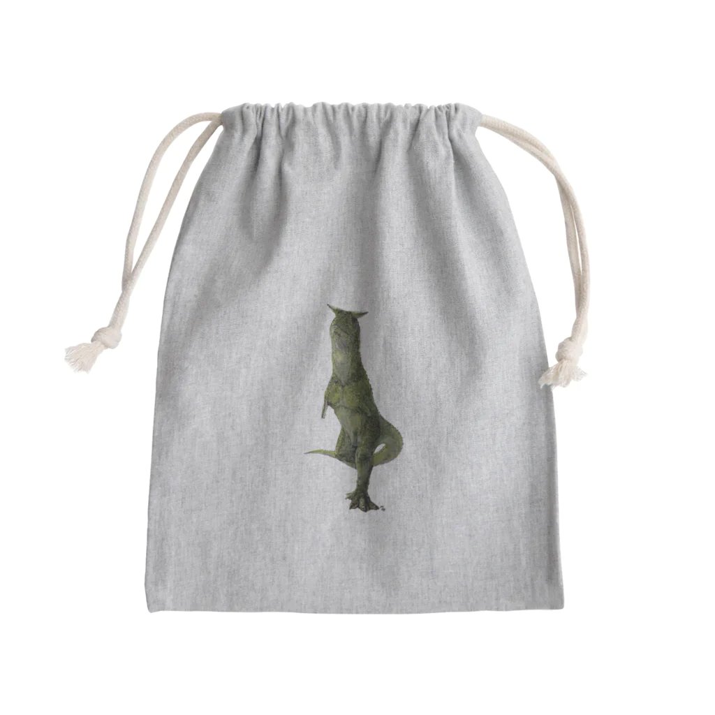 segasworksのCarnotaurus Mini Drawstring Bag