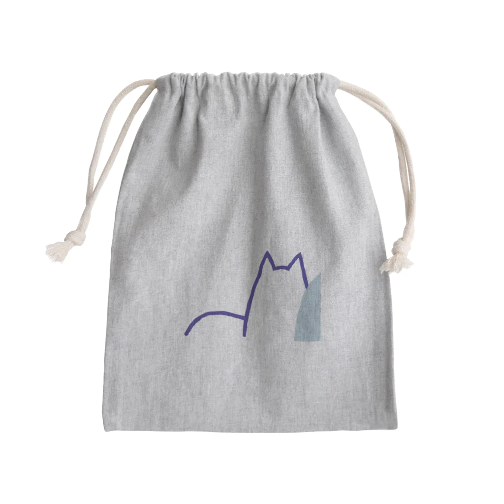 copalunののぞくこは Mini Drawstring Bag