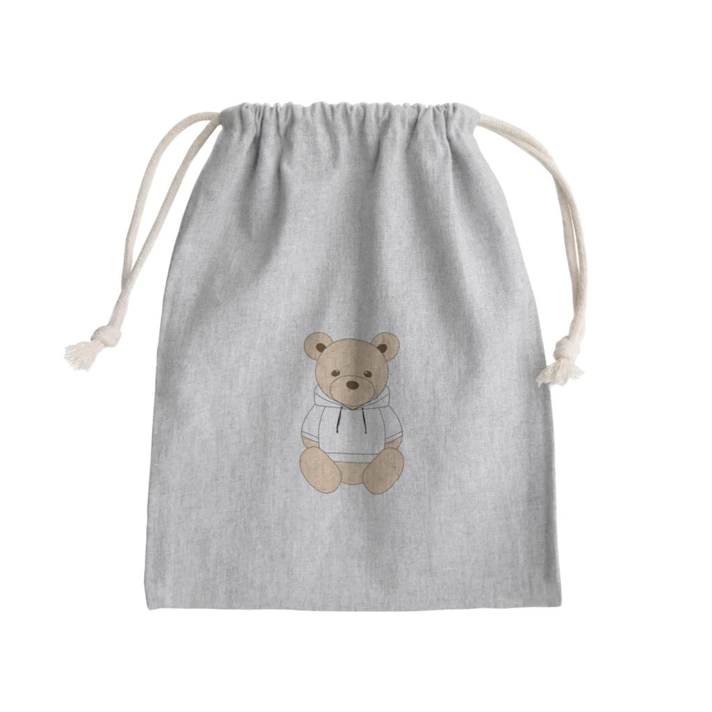 JIYUJIKANのbear Mini Drawstring Bag