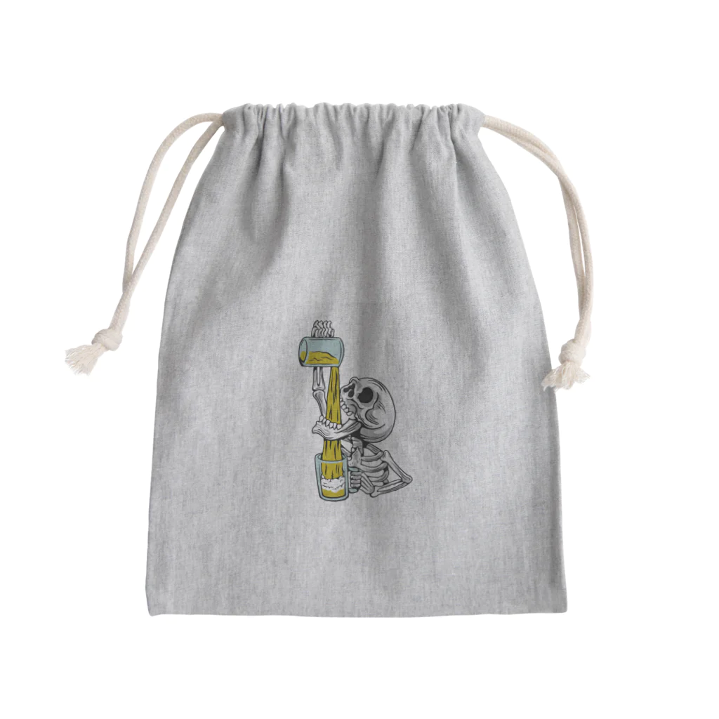 Los Surfista de Shonanのビール大好きストンコさん Mini Drawstring Bag