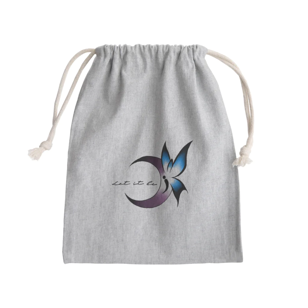 Blue__xxxのBlueButterfly Mini Drawstring Bag