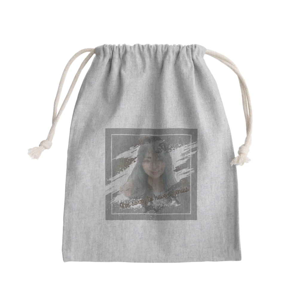 七海 空のグラフィックRay2「飛沫」 Mini Drawstring Bag