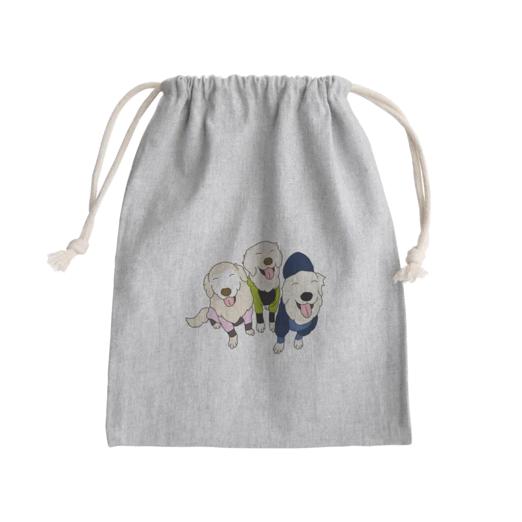 niconicotontonのうちの子1番☆サリー＆すみれ＆六花 ② Mini Drawstring Bag