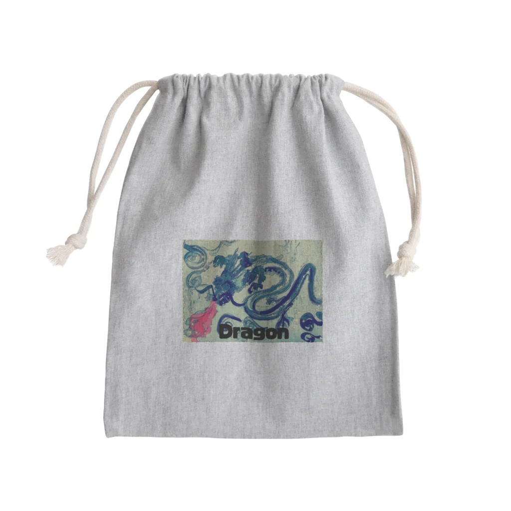 水彩屋のDragon Mini Drawstring Bag