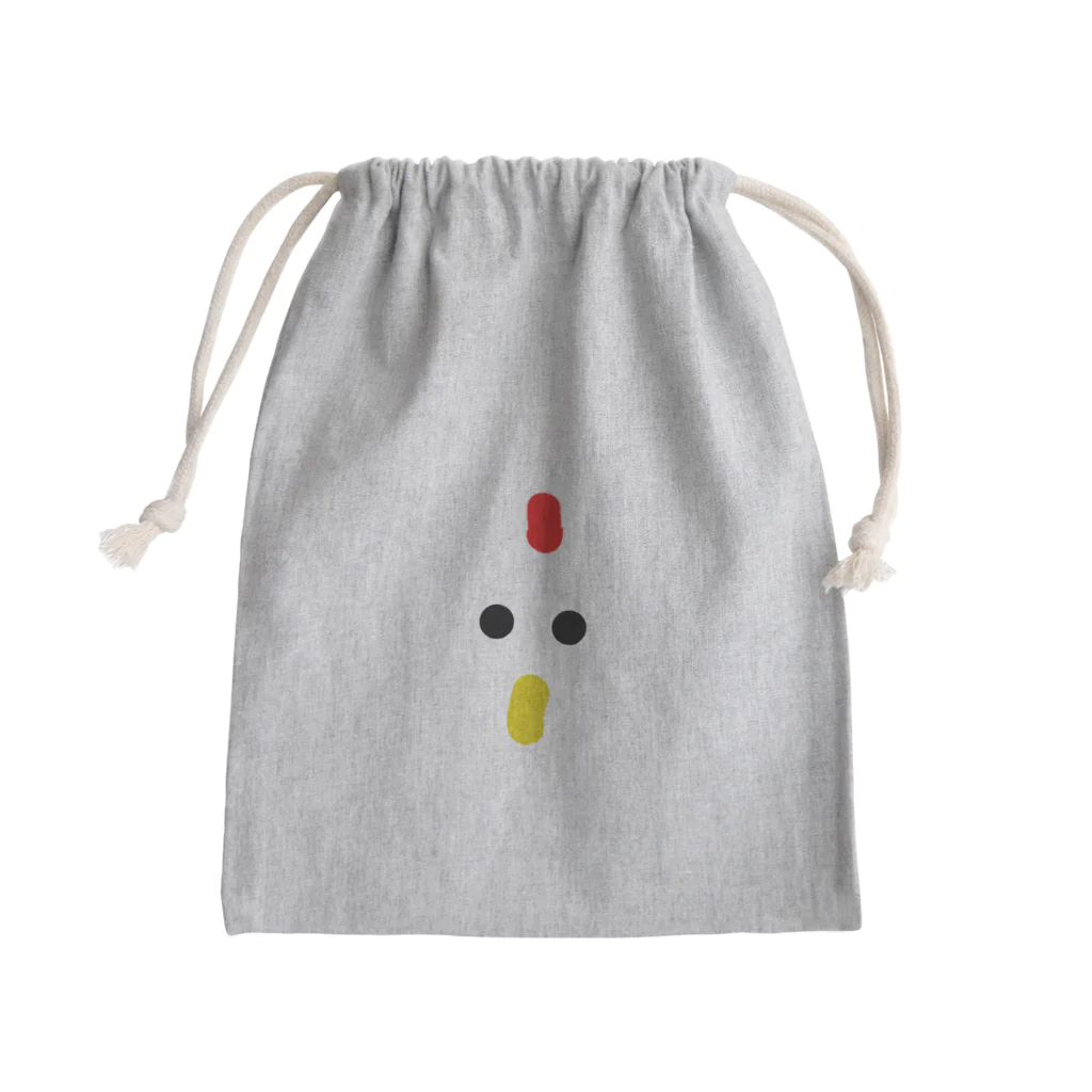 APC9のアカくろキイロ Mini Drawstring Bag