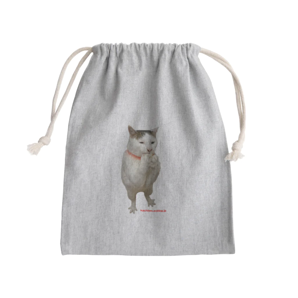 kachimo本舗のトリ足ヨウカンさん Mini Drawstring Bag