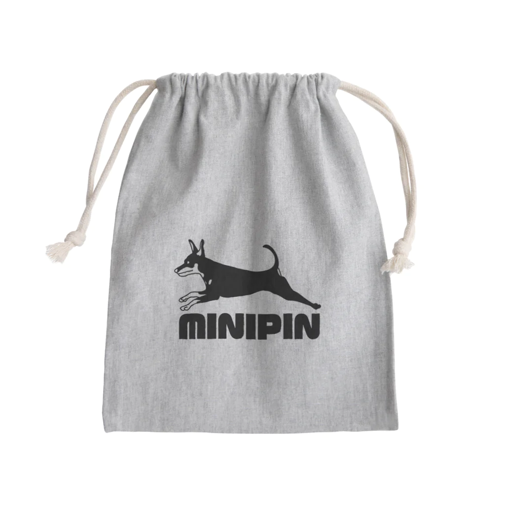 ミニピン クラブ minipin clubのminipin jump Mini Drawstring Bag