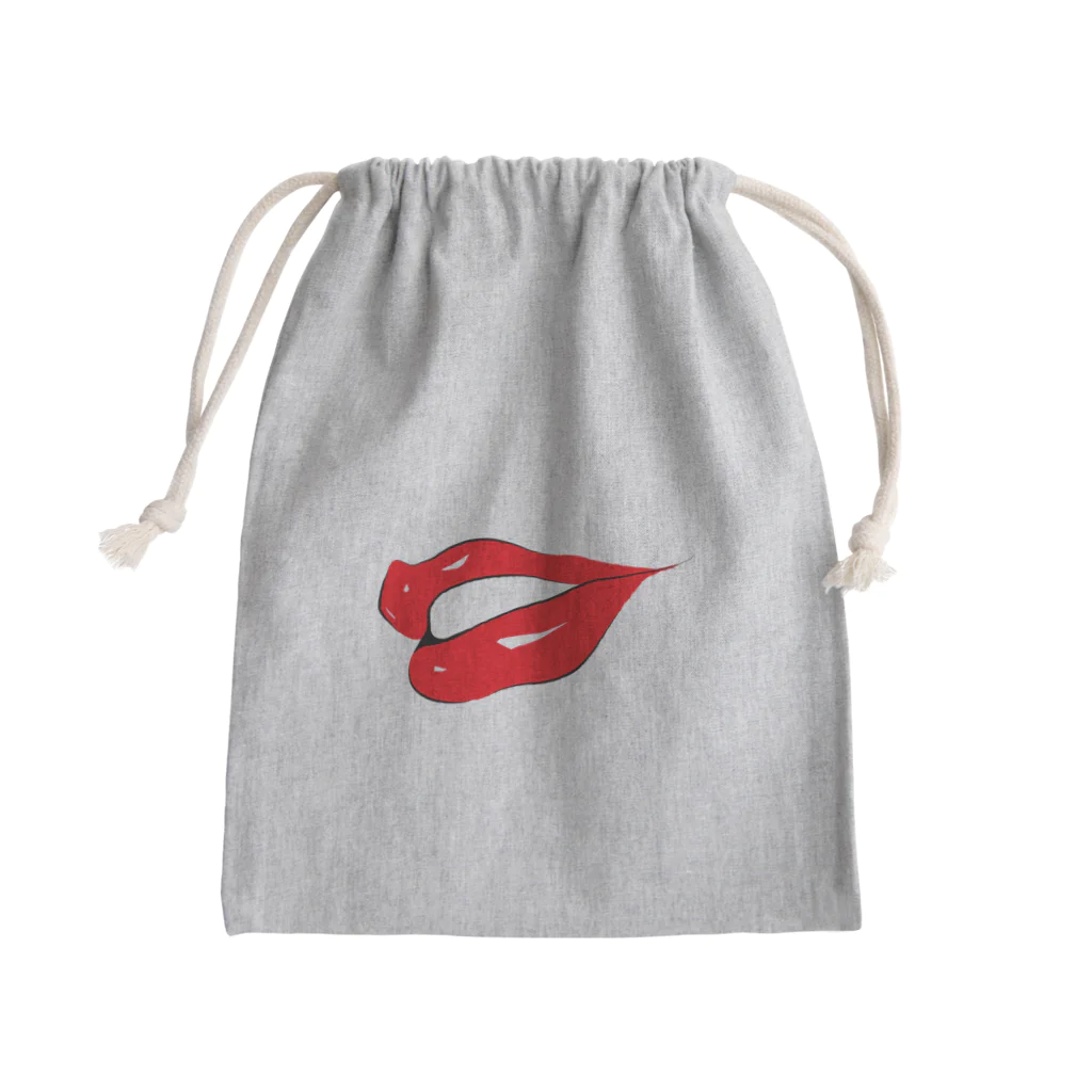 野村商店のリップ Mini Drawstring Bag