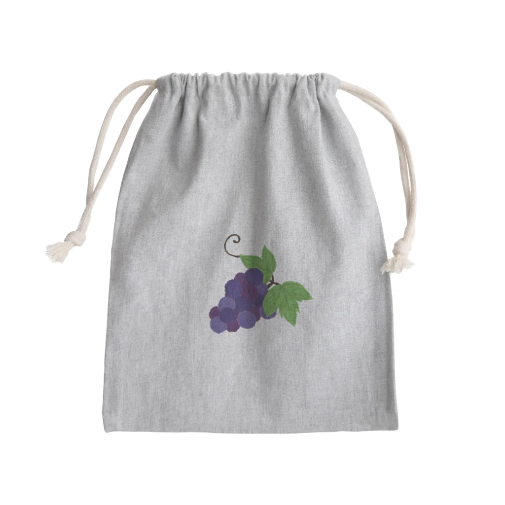 もものはな屋のぶどう Mini Drawstring Bag