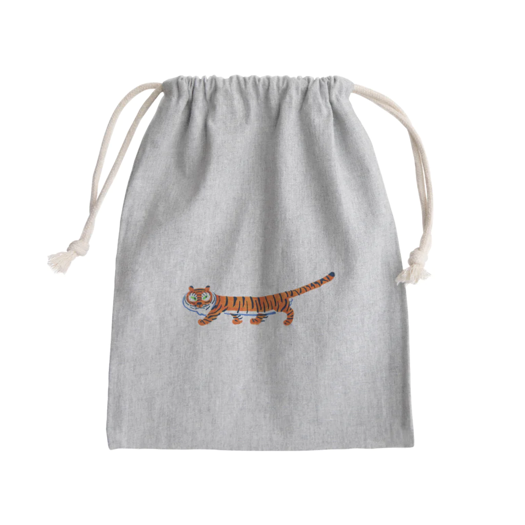 segasworksの足の短いとらちゃん Mini Drawstring Bag