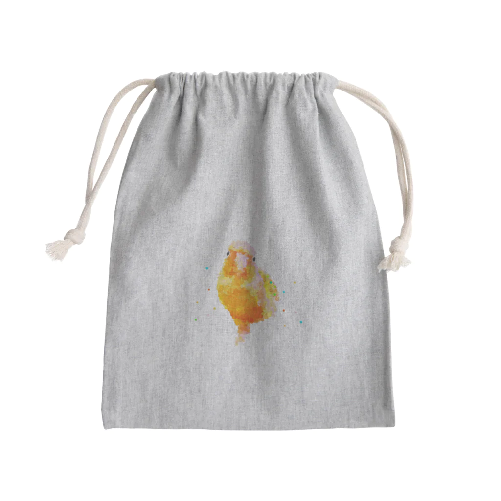 ウロコインコパイナップルのウロコインコパイナップル Mini Drawstring Bag