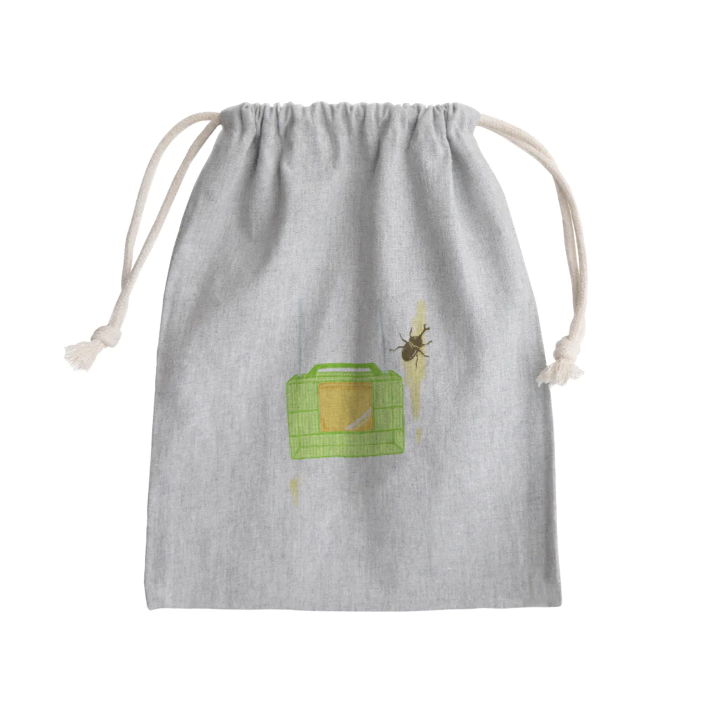 ざり🦞のむしとりしよ〜 Mini Drawstring Bag