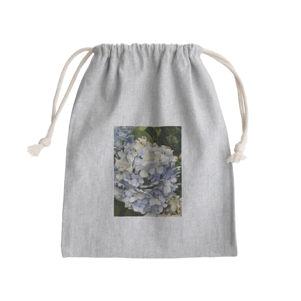 いつものいつもの紫陽花 Mini Drawstring Bag