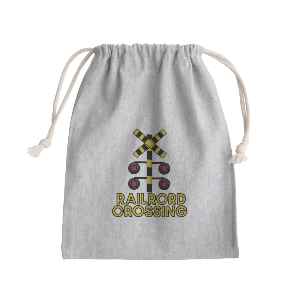 ZOUSAN　STOREのふみきりデザイン　A Mini Drawstring Bag