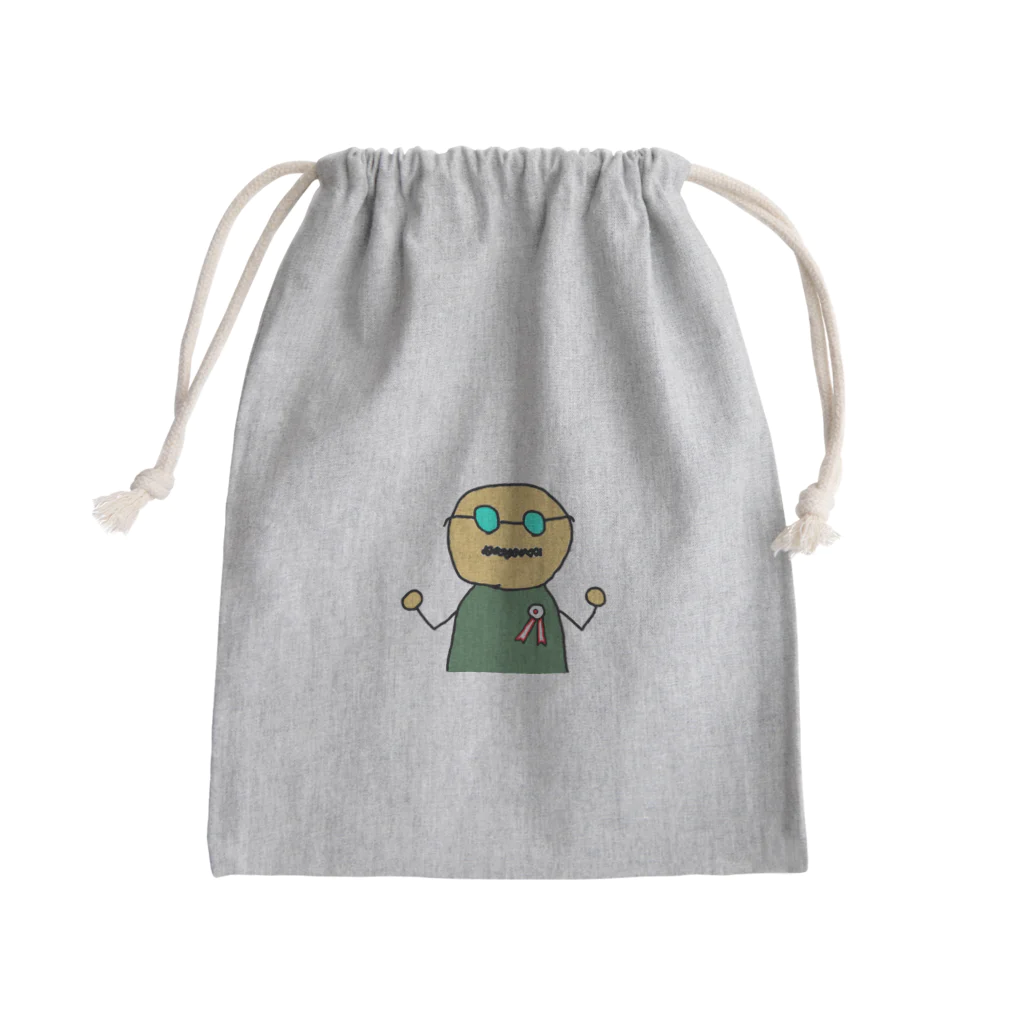 花上Pのとーじょーさん Mini Drawstring Bag