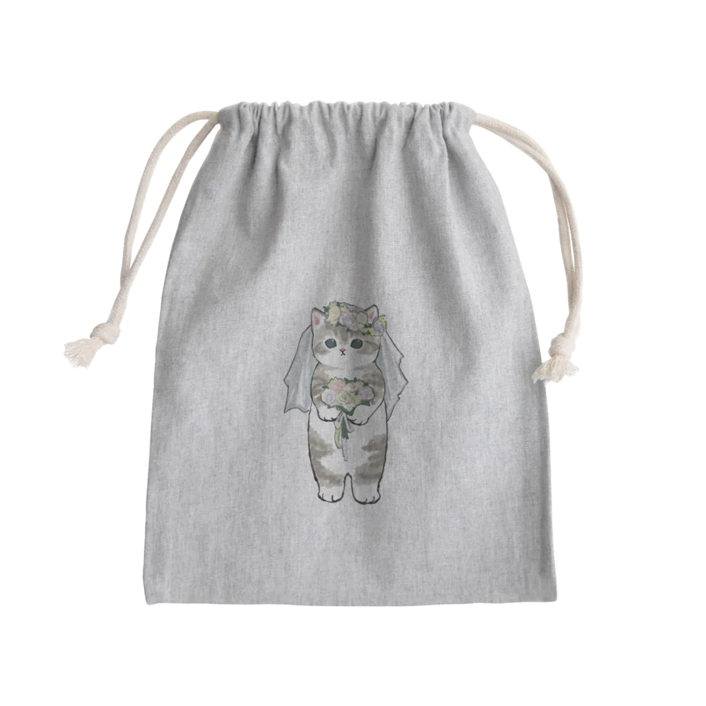 mofusandの花嫁にゃん Mini Drawstring Bag