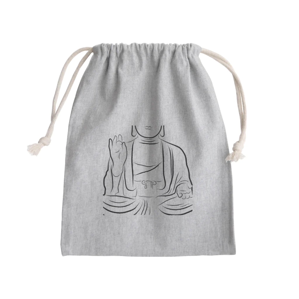 仏教エンタメ大寺院のお店の大仏さまversion Mini Drawstring Bag