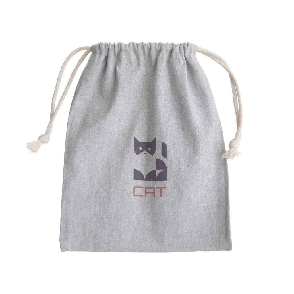 さとうの猫のCAT🐈 Mini Drawstring Bag