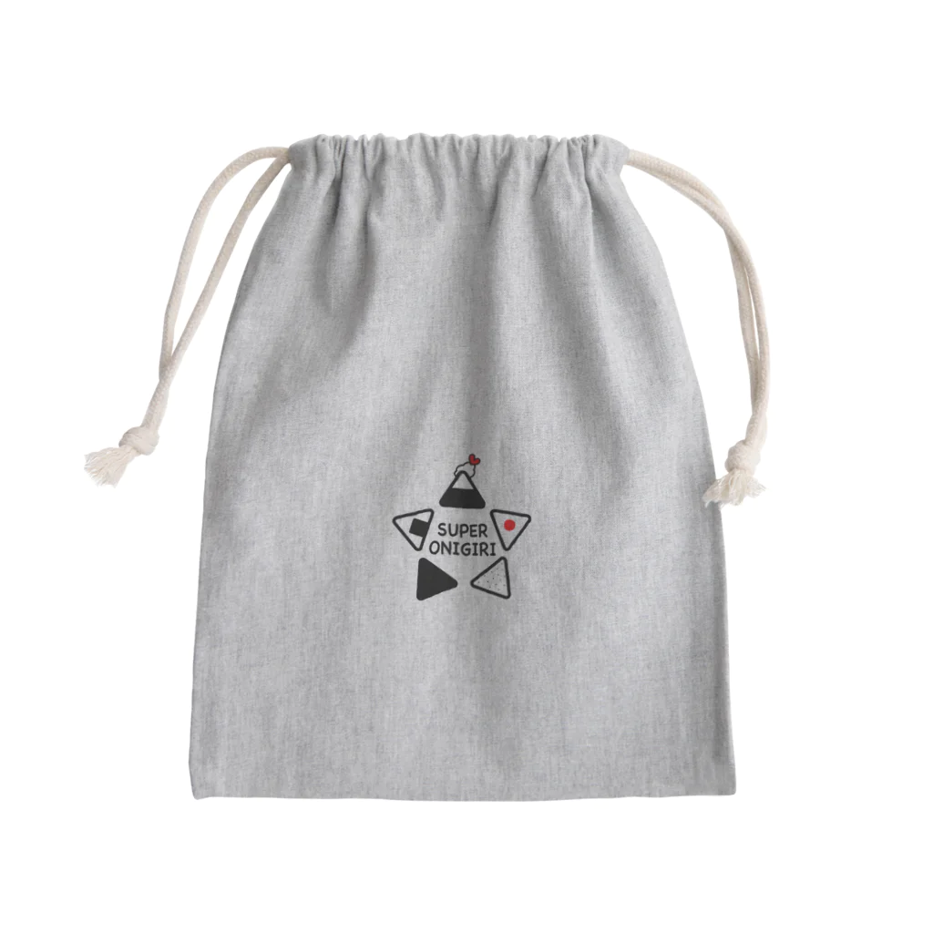 たいだ屋さんのスーパーおにぎり Mini Drawstring Bag