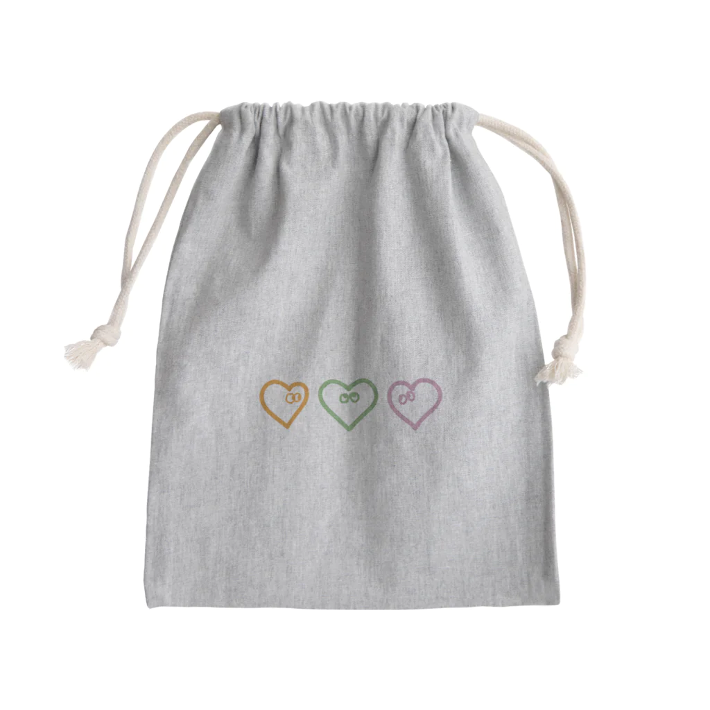 酒好きOLのおみせのハートズ Mini Drawstring Bag