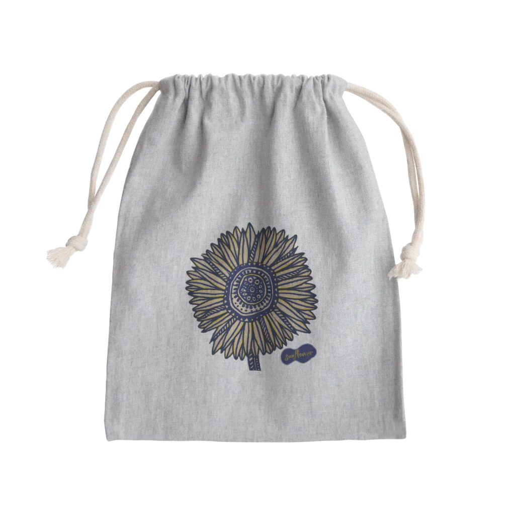 3eyesのSunflower Mini Drawstring Bag