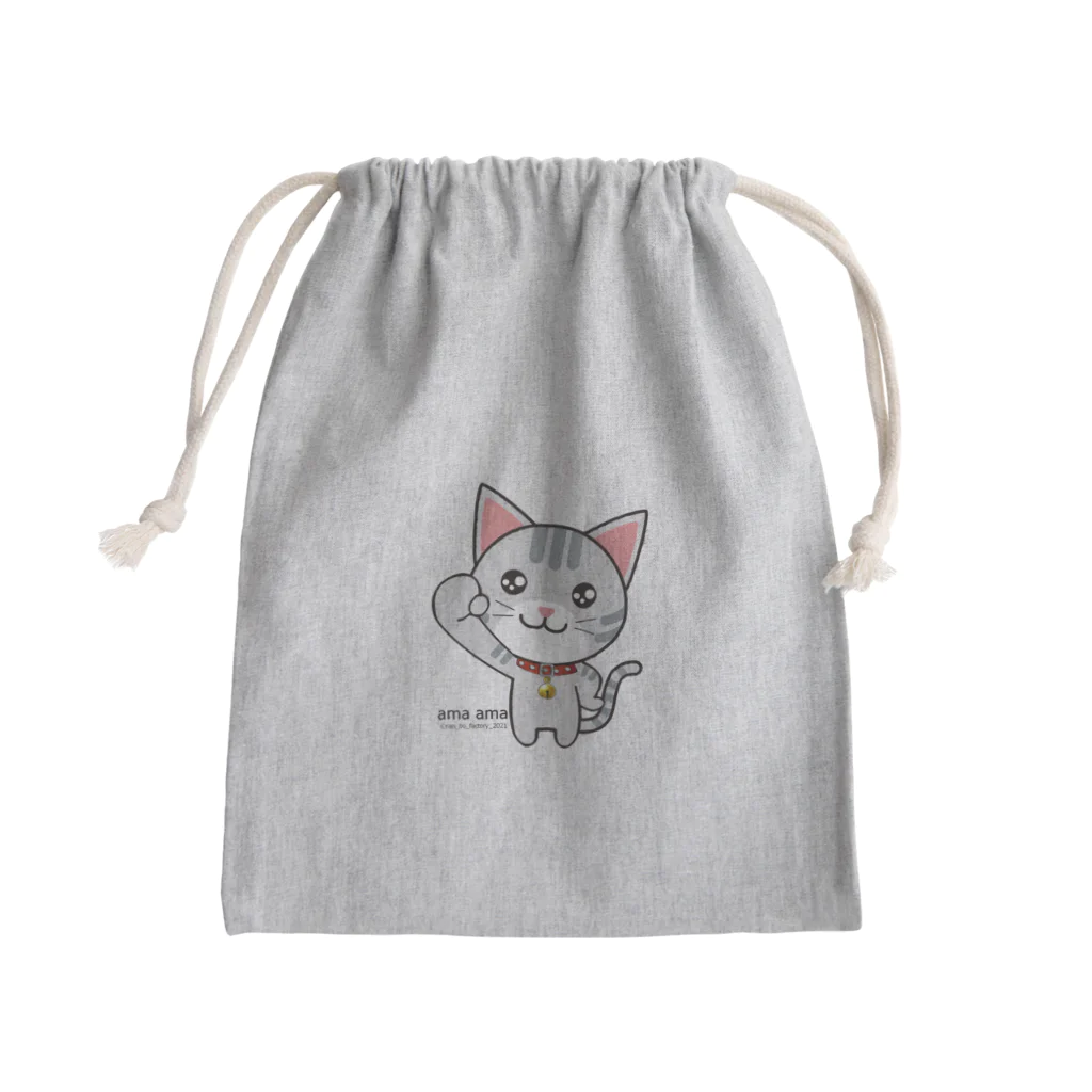 ran_ran_boのぶっこわ～す Mini Drawstring Bag