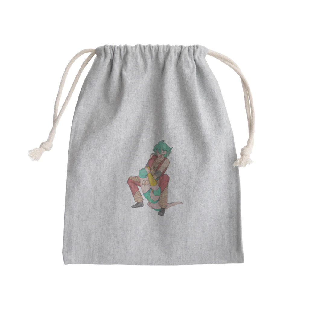 ギャラリー桃胡亭のテキサスクローバーホールド Mini Drawstring Bag