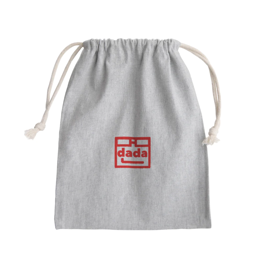 ダダタケシ-dadatakesi-のダダタケシのロゴ Mini Drawstring Bag