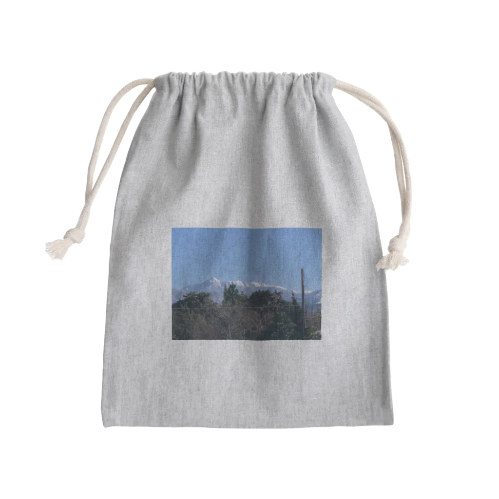 拙い動物たちの立山連邦 Mini Drawstring Bag