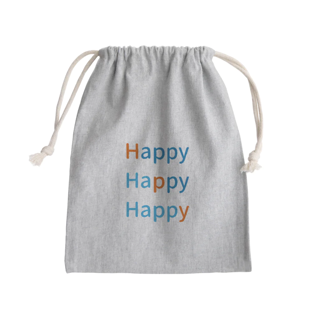 POPEYE1995のHappyHappyHappy Mini Drawstring Bag