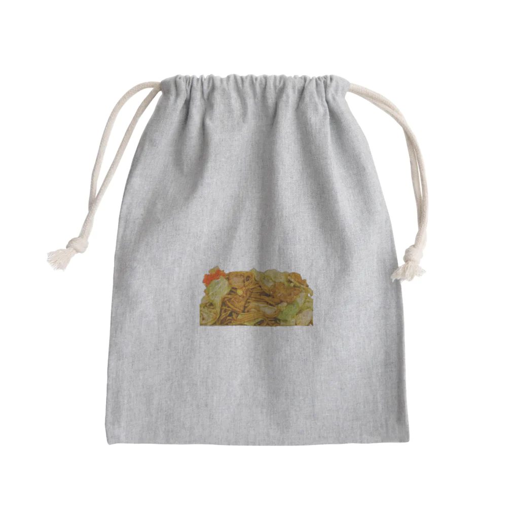チョメチョメの御っさん達の♥焼きそば Mini Drawstring Bag