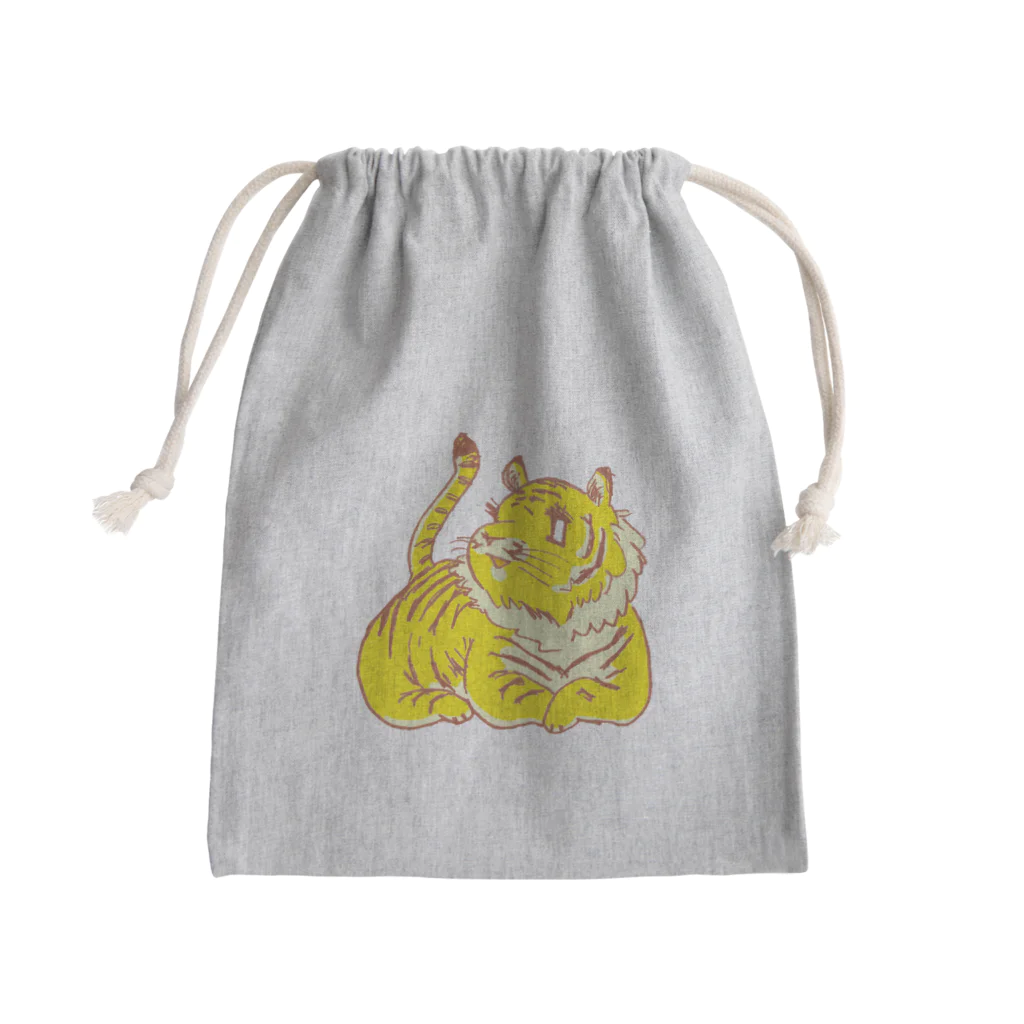 うさぎちゃんアイランドのトラちゃん Mini Drawstring Bag