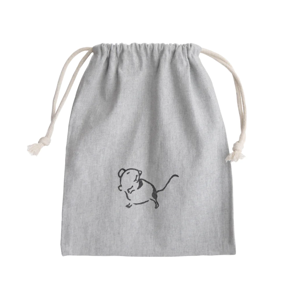 はんこや　のののパンダマウスくいっと Mini Drawstring Bag