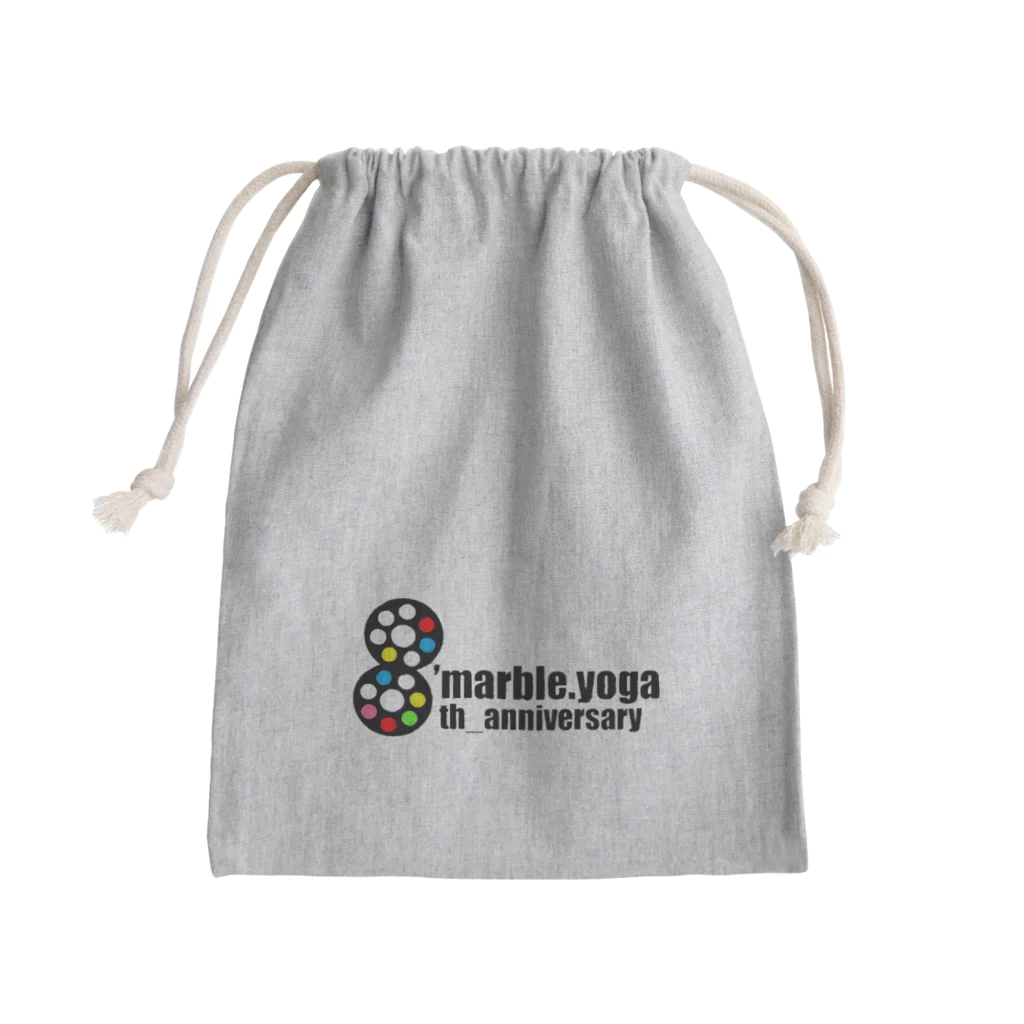 8'marble.yogaの8'marble.yoga 8th Anniversary Mini Drawstring Bag