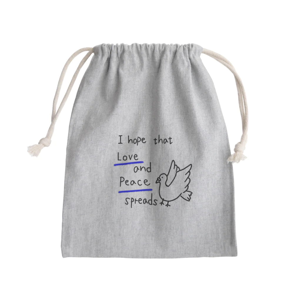 それいゆの愛と平和 Mini Drawstring Bag