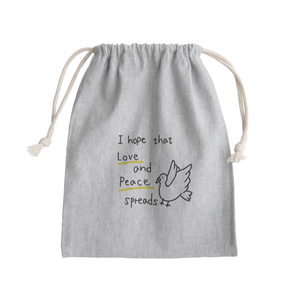 それいゆの愛と平和 Mini Drawstring Bag