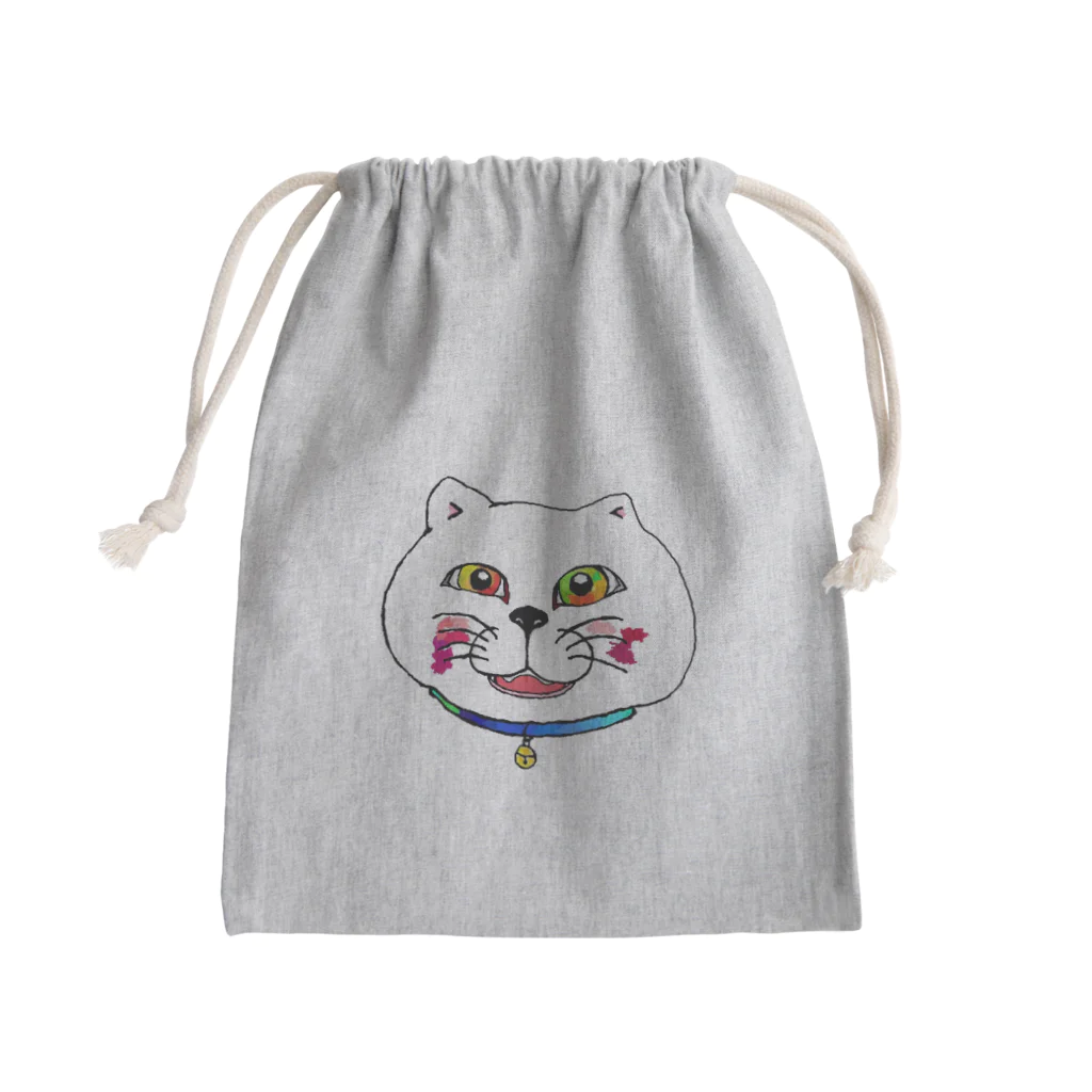 みかの化け猫まであと２ヶ月 Mini Drawstring Bag