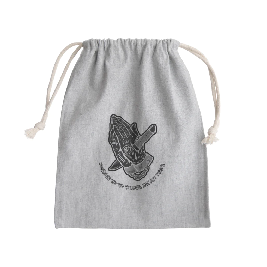 憲法第21条_freedom of speechのプレイングハンズ TATTOOハンド Mini Drawstring Bag