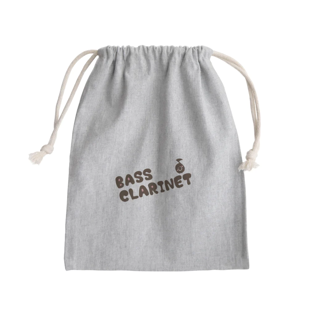 有限会社ケイデザインのアイアム バスクラリネット奏者！！ Mini Drawstring Bag