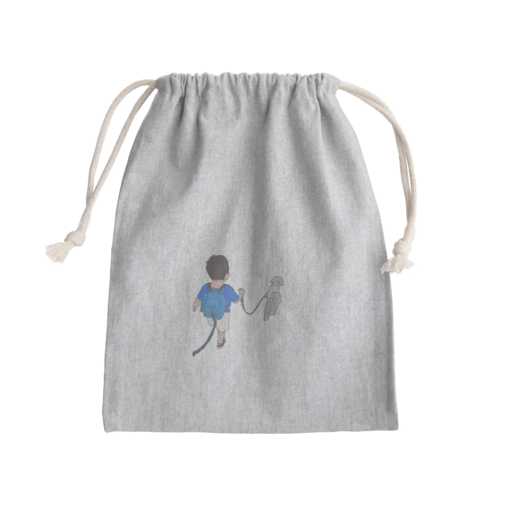 なつこ@3y1mの息子くん2 Mini Drawstring Bag