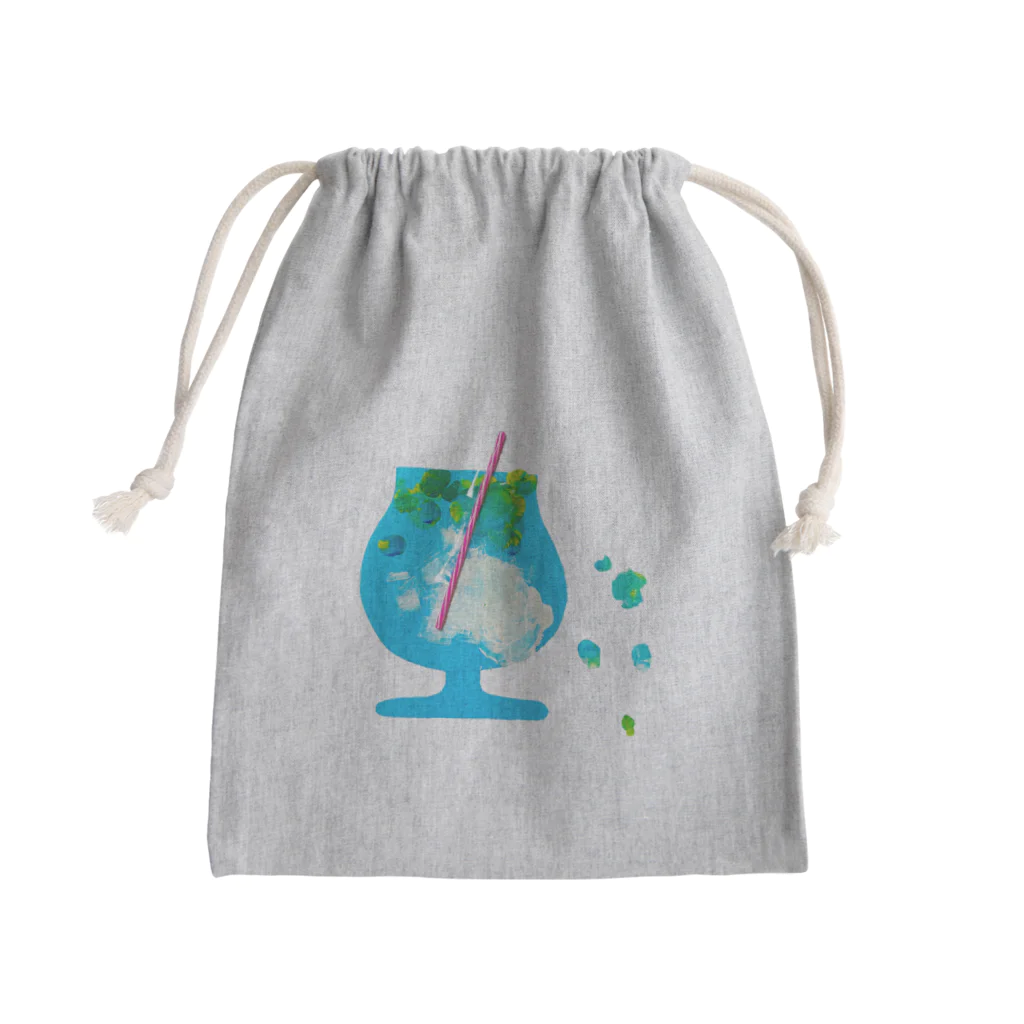 クロミケハチワレのKoharu's works-夏色ドリンク- Mini Drawstring Bag